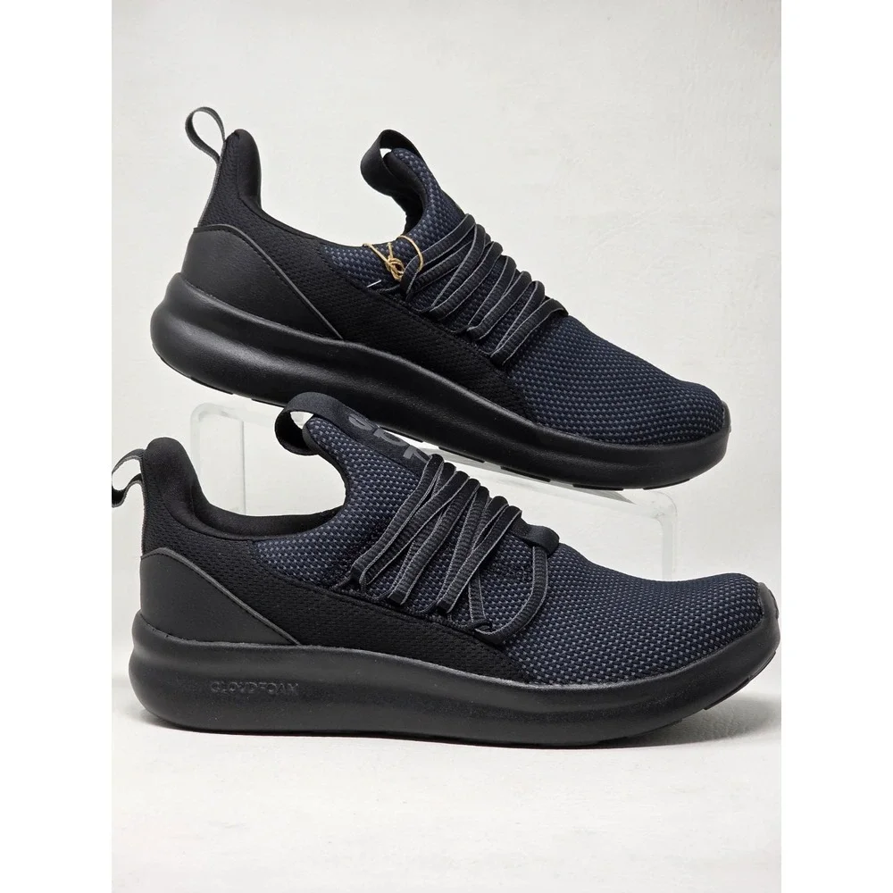 Adidas Lite Racer Adapt 7.0 Size 7 Mens IE6382 Black Slip On Running Shoes New